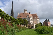 vue sur moulin rose et logis abbatial 026 1